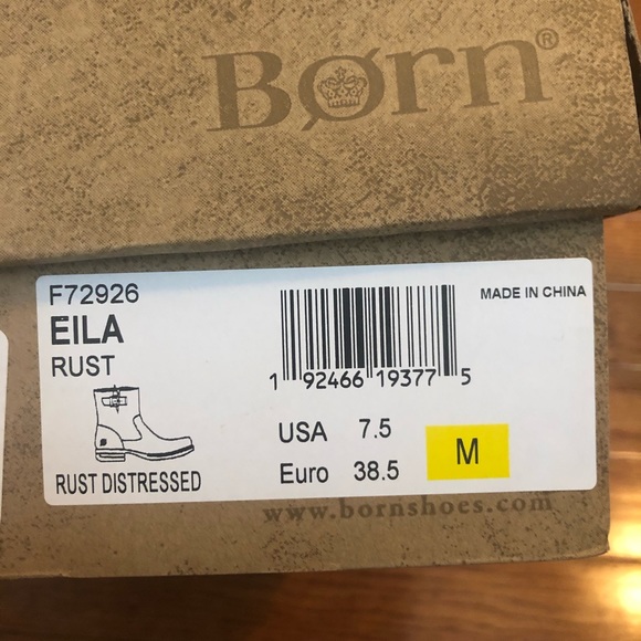 Brown Suede Born Boots - Picture 4 of 6